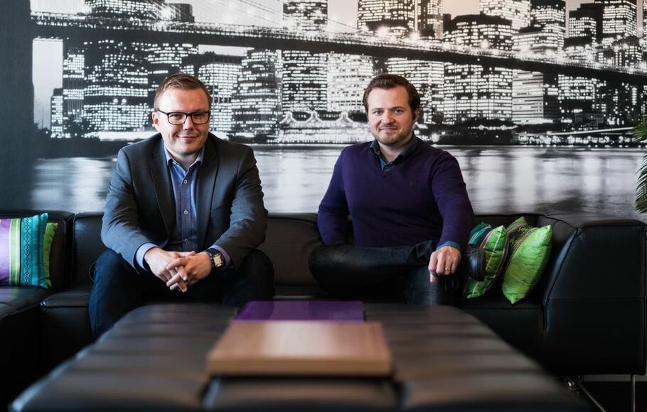 CEO UpCloud Antti Vilpponen dan CTO UpCloud Joel Pihlajamaa.