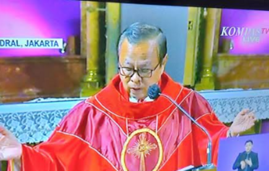 Uskup Keuskupan Agung Jakarta Mgr Ignatius Kardinal Suharyo.