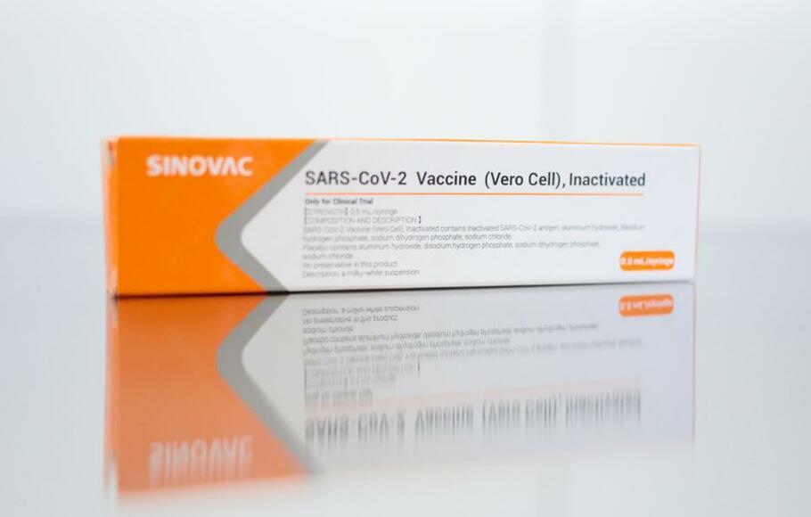 Vaksin Covid-19 buatan Sinovac Biotech, Tiongkok.
