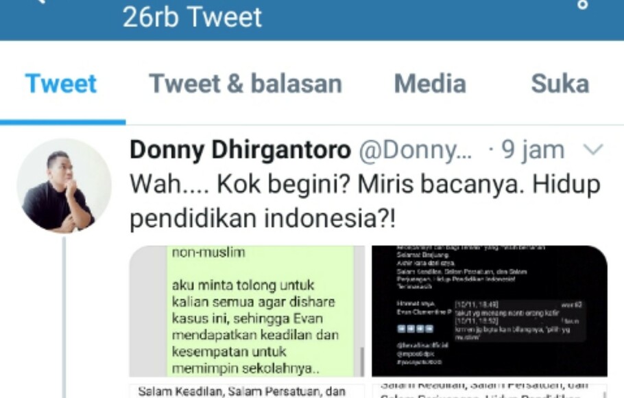 Screenshot Twitter @Donny5cm
