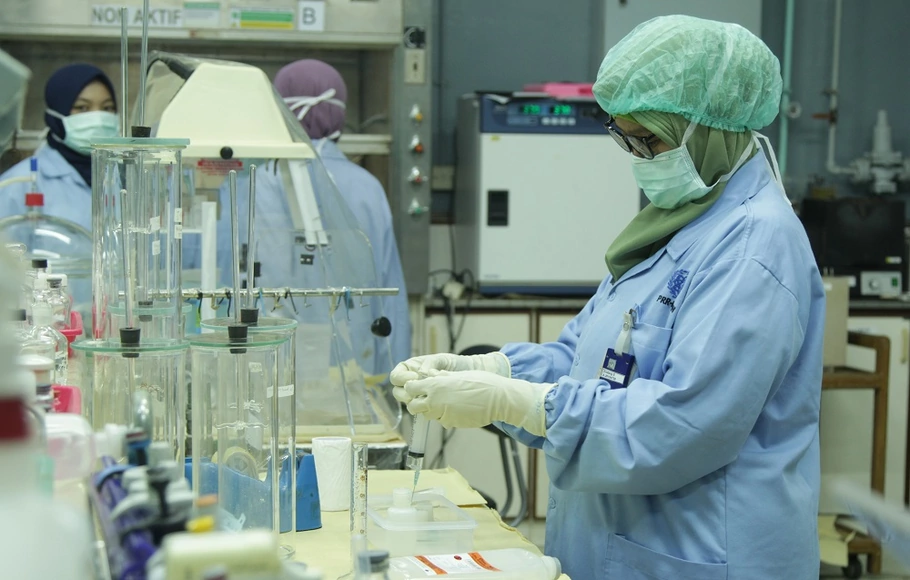 Pusat Teknologi Radioisotop dan Radiofarmaka mengaplikasikan teknologi nuklir dalam pembuatan Samarium untuk terapi paliatif pasien kanker.