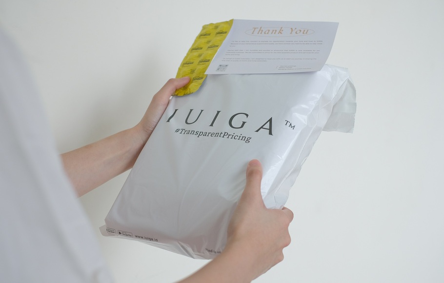 IUIGA membagikan vitamin C di setiap pembelian produk IUIGA tanpa minimum pembelanjaan baik pembelian online maupun offline. 