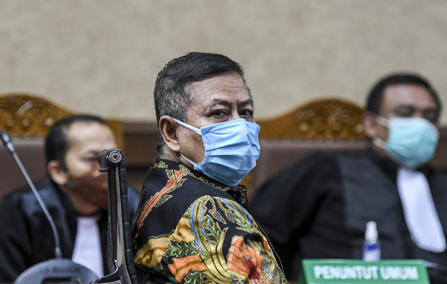 Terdakwa perantara suap Djoko Tjandra, Tommy Sumardi menjalani sidang lanjutan di Pengadilan Tipikor, Jakarta, Kamis, 17 Desember 2020.