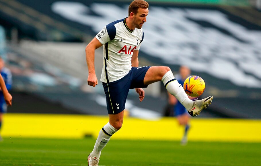 Striker Tottenham Hotspur, Harry Kane. 
