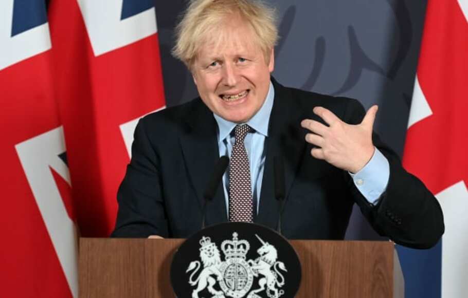 Perdana Menteri Inggris Boris Johnson.
