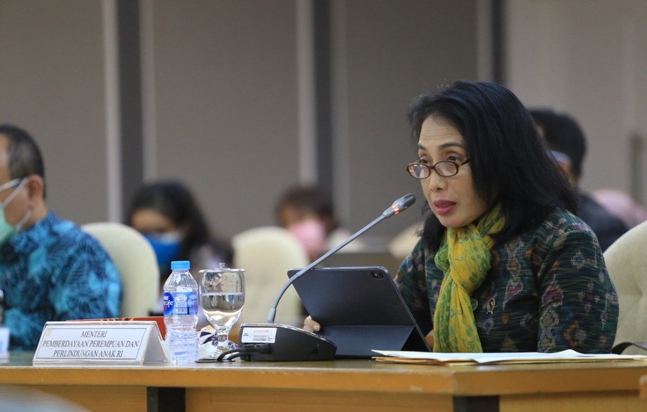 Menteri Pemberdayaan Perempuan dan Perlindungan Anak (PPPA) Bintang Puspayoga