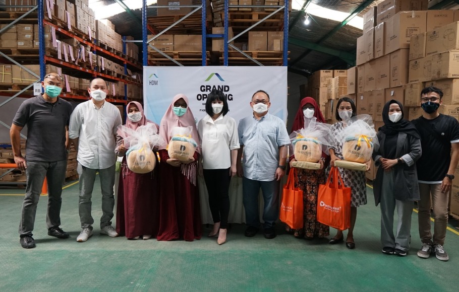 Dusdusan membuka warehouse di Sidoarjo, Jawa Timur (Jatim) untuk melayani reseller di Indonesia Timur.