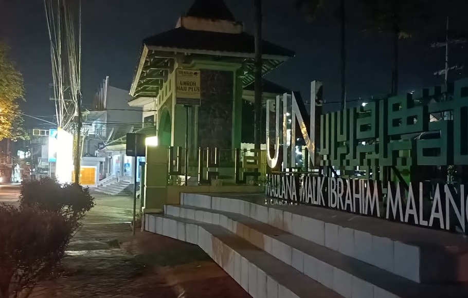 Kampus Universitas Islam Negeri (UIN) Maulana Malik Ibrahim (Maliki) Malang Provinsi Jawa Timur.