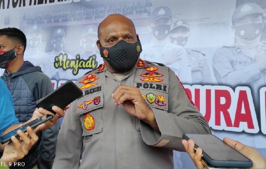 Kepala Polda Papua Inspektur Jenderal Polisi Mathius Fakhiri.  