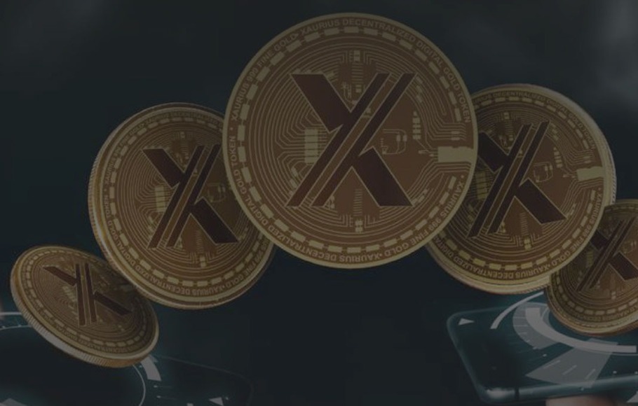 Xaurius (XAU) aset kripto bernilai emas.