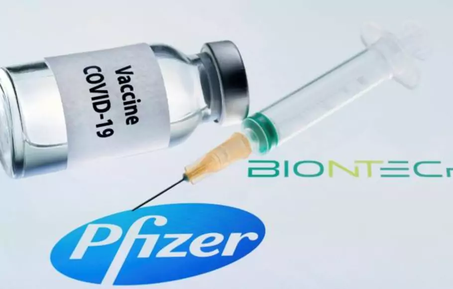 Vaksin Covid-19 buatan Pfizer Biontech