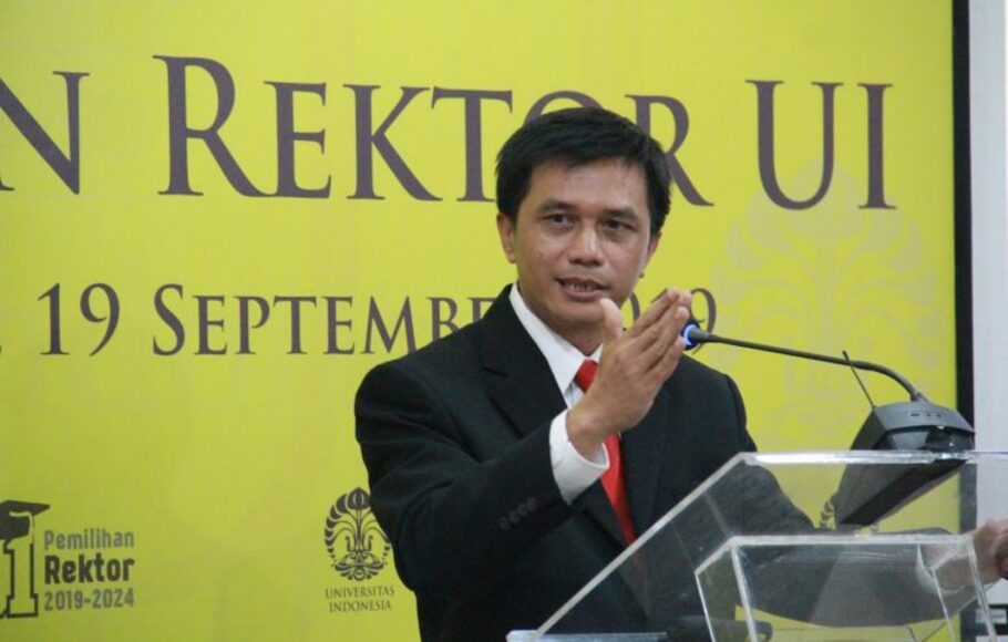 Wakil Rektor Universitas Indonesia (UI) Bidang Pendidikan dan Kemahasiswaan, Abdul Haris.