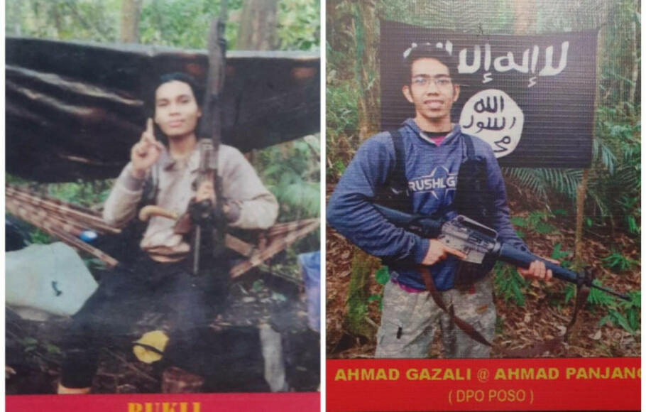 Dua anggota kelompok teroris Mujahidin Islam Timur (MIT) Poso pimpinan Ali Kalora diduga tewas tertembak dalam baku tembak oleh Satgas Madago Raya dibawah pimpinan Tricakti Kopassus Lettu Inf Davi Manurung, Minggu, 11 Juli 2021 