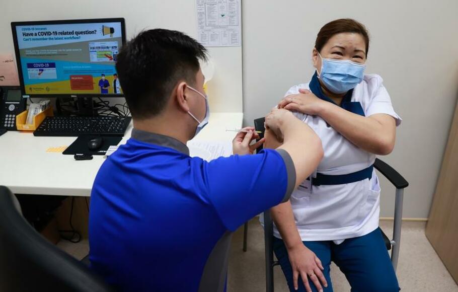 Singapura Vaksinasi 80% Populasi, Harapkan Pembukaan Ekonomi