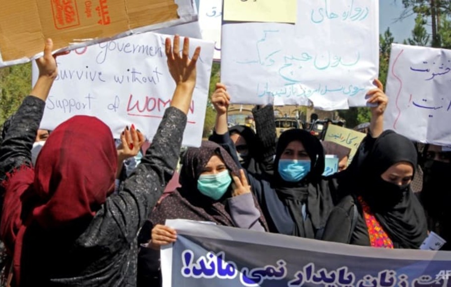 Kaum wanita yang menggelar aksi demonstrasi di Herat berharap aksi mereka akan menginspirasi orang lain di seluruh Afghanistan. 