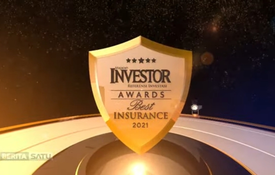 Sebanyak 22 perusahaan asuransi nasional meraih predikat “Asuransi Terbaik 2021” dari Majalah Investor.