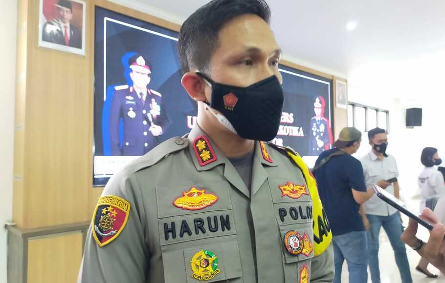 Kapolres Bogor AKBP Harun.