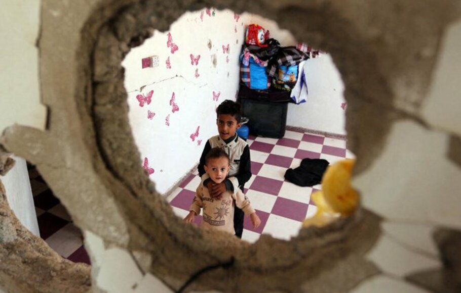 Empat dari setiap lima anak membutuhkan bantuan kemanusiaan di Yaman, akibat konflik berkepanjangan.