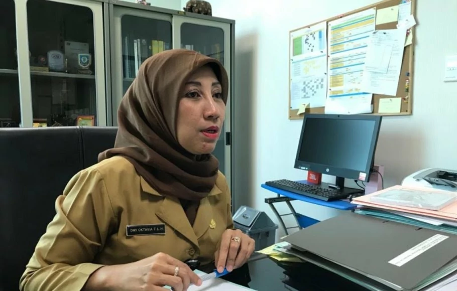  Kepala Bidang Pencegahan dan Pengendalian Penyakit, Dinas Kesehatan Provinsi DKI Jakarta, Dwi Oktavia.