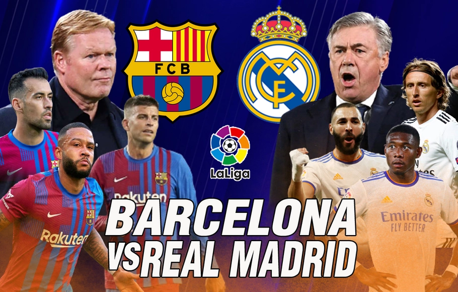 Preview Barcelona vs Real Madrid.