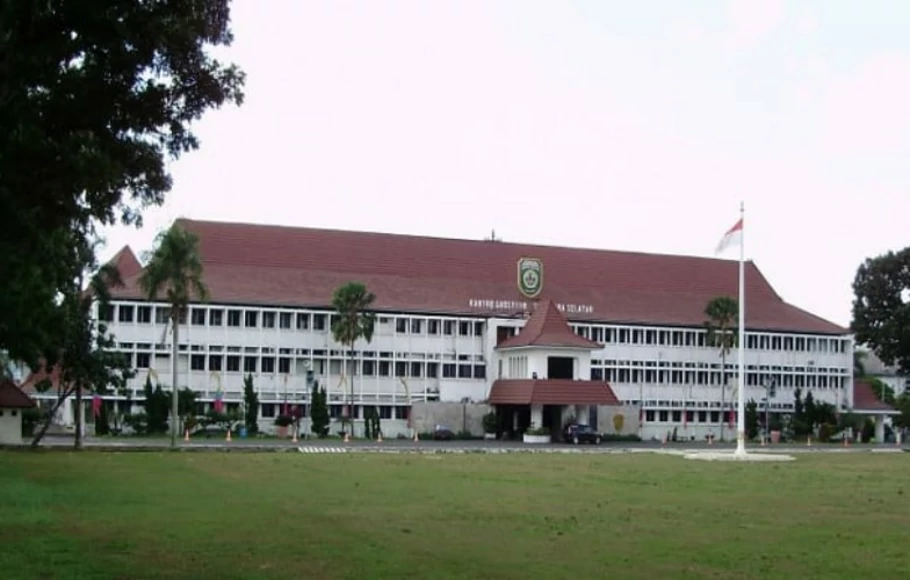 Kantor Gubernur Sumatera Selatan.