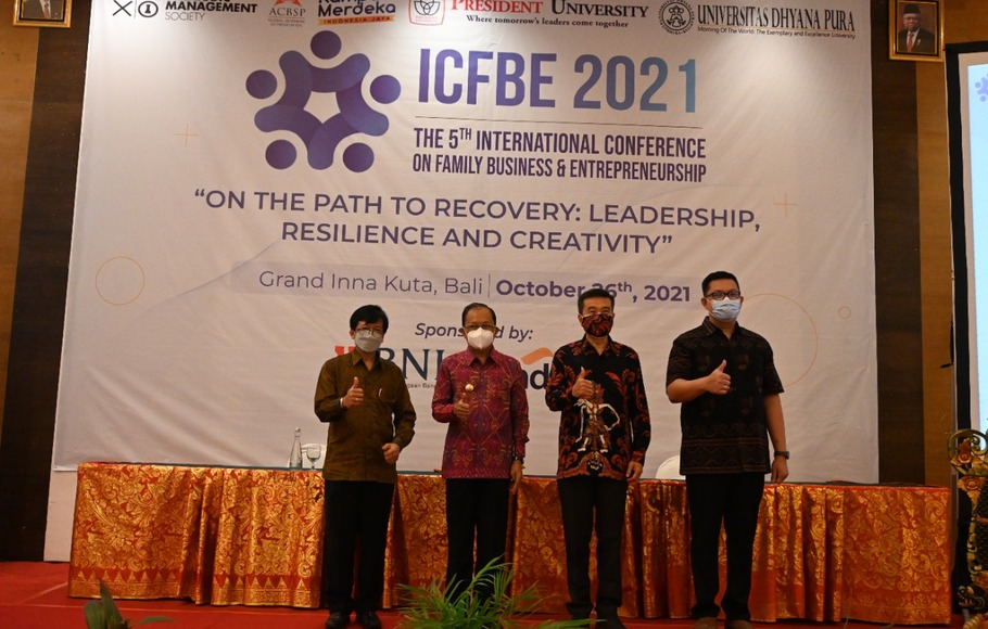 International Conference on Family Business and Entrepreneurship (ICFBE) 2021 di Bali.