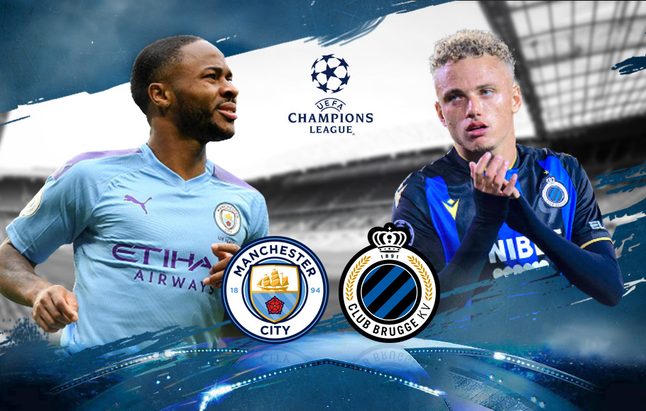 Preview Manchester City vs Club Brugge.