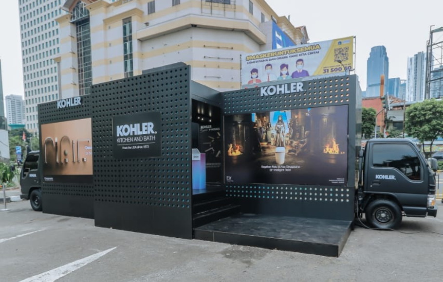 Kohler Co menghadirkan konsep Mobile Showroom pertamanya di Indonesia dengan debut perdana di Senayan City, Jakarta Selatan pada 6-7 November 2021. 