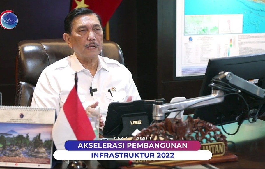 Menteri Koordinator Bidang Kemaritiman dan Investasi RI Luhut Binsar Pandjaitan.