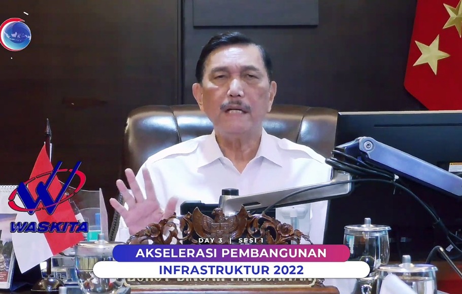 Menteri Koordinator Bidang Kemaritiman dan Investasi RI Luhut Binsar Pandjaitan.