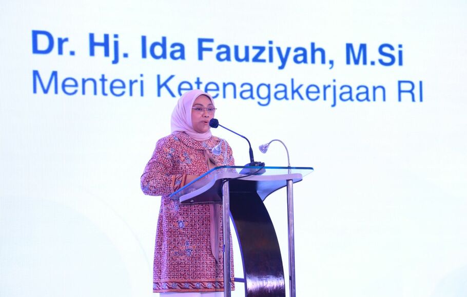 Menteri Ketenagakerjaan, Ida Fauziyah. 
