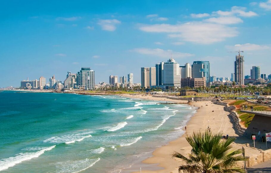 Kota Tel Aviv di Israel.