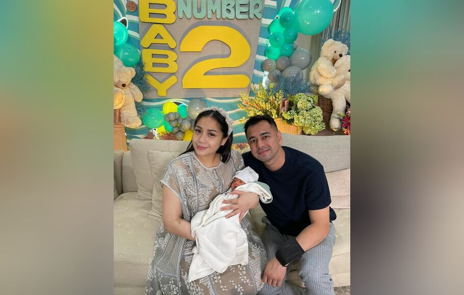 Raffi Ahmad dan Nagita Slavina mengumumkan nama putra kedua.
