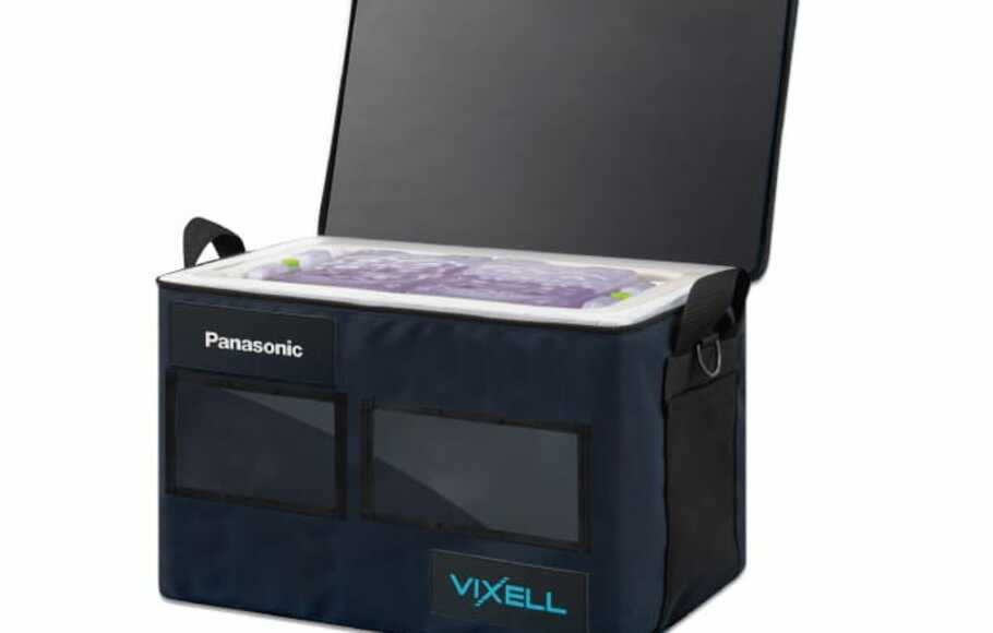 Panasonic meluncurkan Vixell Vacuum Insulated Cooling Box. 