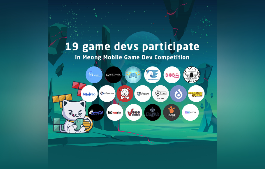 Lomba Mobile Game Android yang digelar Meong Game.