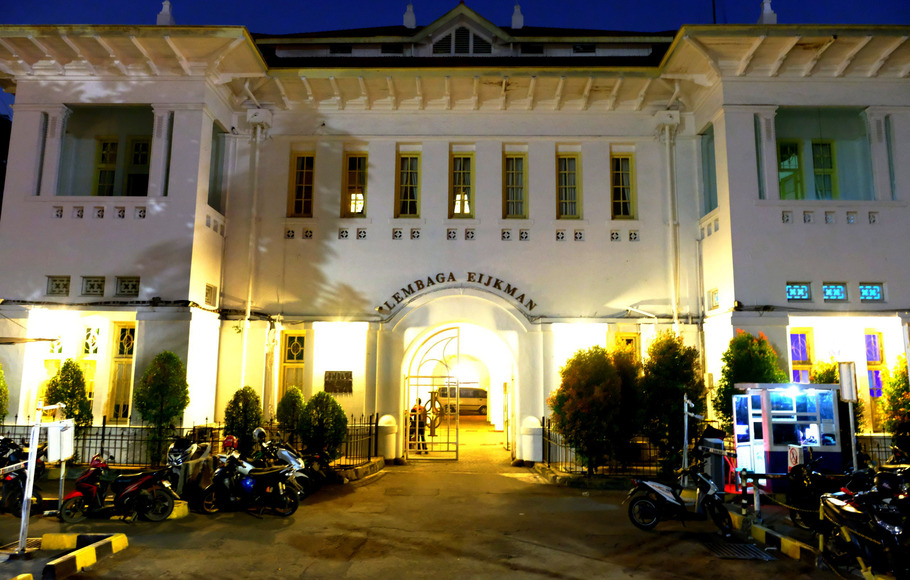Lembaga Biologi Molekuler Eijkman di Jalan Pangeran Diponegoro No 69, Jakarta Pusat. 