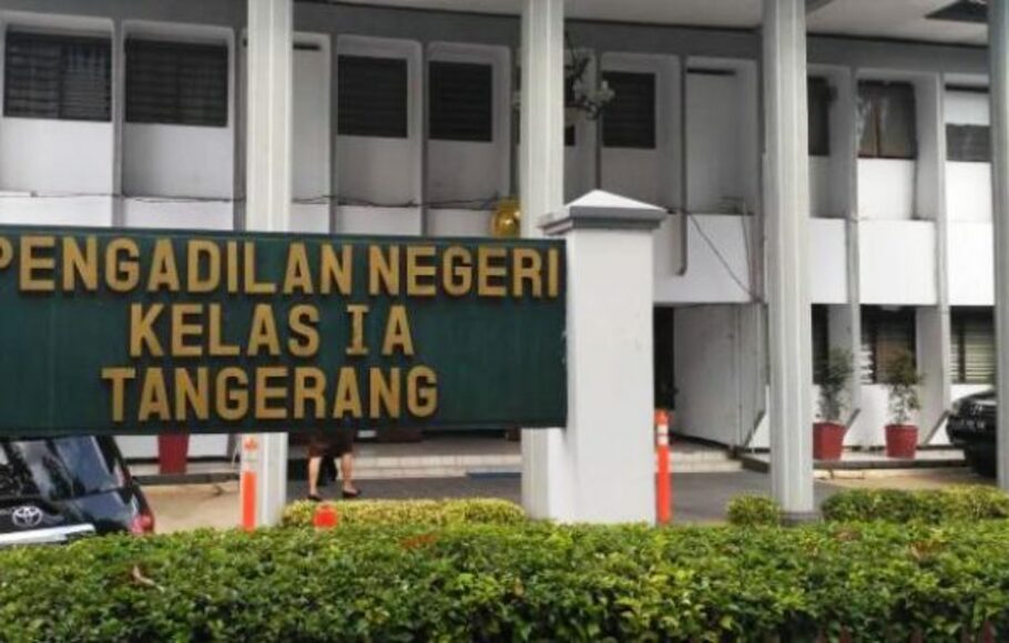 Kantor Pengadilan Negeri Tangerang.