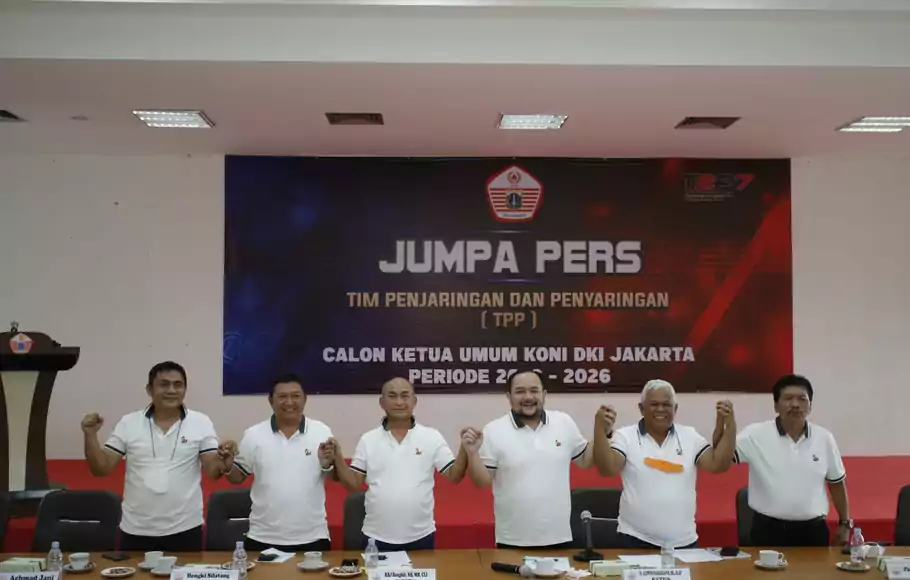 Tim Penjaringan dan Penyaringan (TPP) Calon Ketua Umum (Caketum) KONI DKI Jakarta, periode 2022-2026.