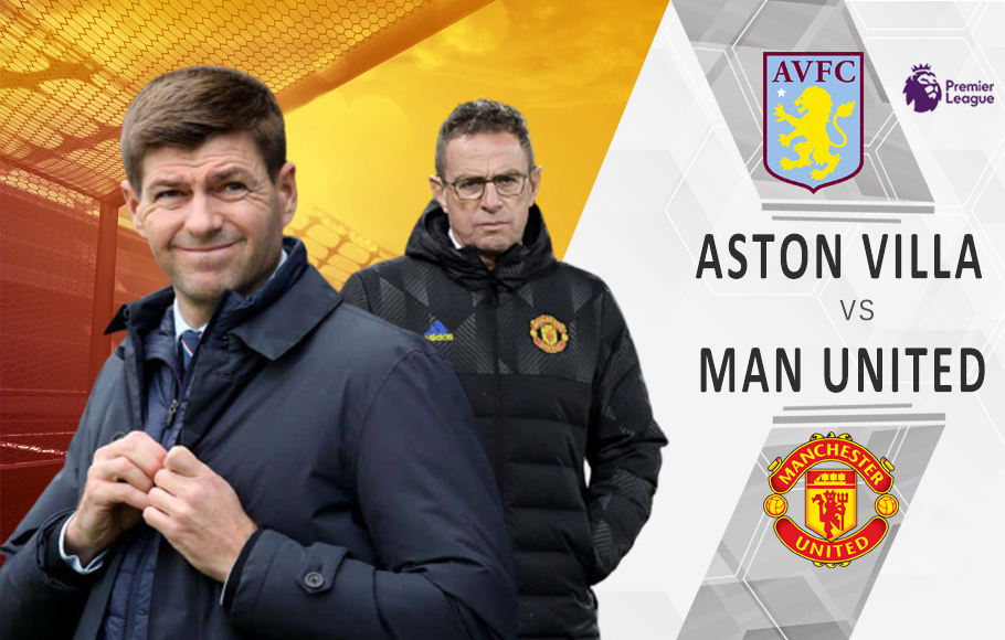 Preview Aston Villa vs Manchester United.