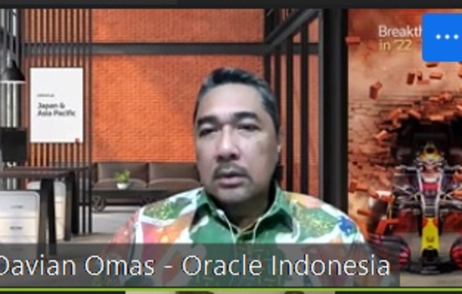 Managing Director Oracle Indonesia, Davian Omas, 