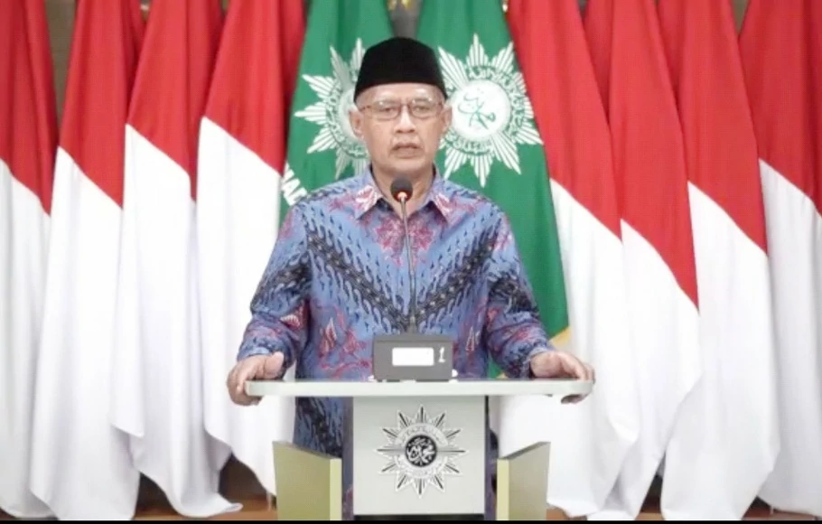 Ketua Umum Pimpinan Pusat (PP) Muhammadiyah, Haedar Nashir.