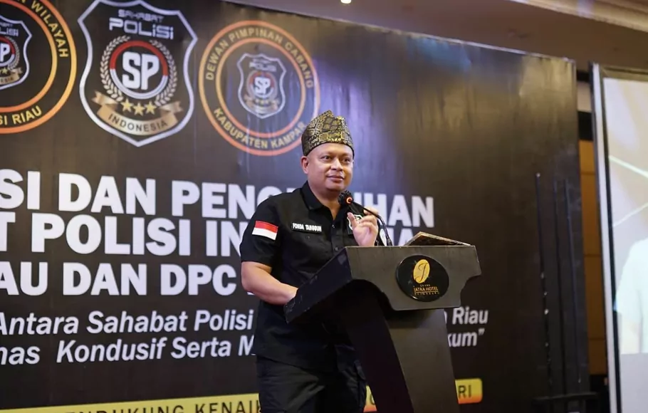 Ketua Umum Sahabat Polisi Indonesia, Fonda Tangguh.