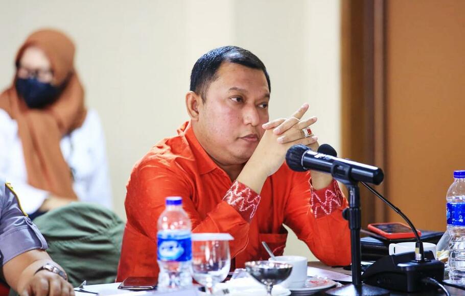 Wakil Ketua Pansus BLBI DPD RI H Pangeran Syarif Abdurrahman Bahasyim.