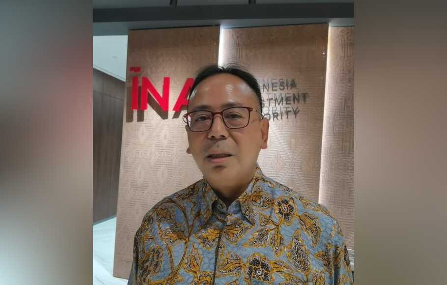 Chief Executive Officer (CEO) Lembaga Pengelolaan Investasi (LPI) atau Indonesia Investment Authority (INA) Ridha Wirakusumah