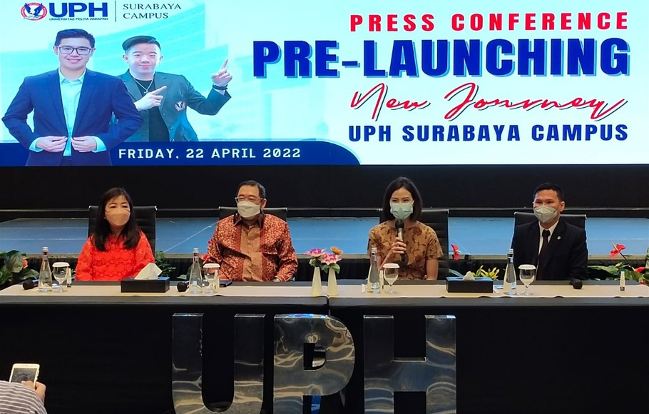 Pre-launching UPH Kampus Surabaya, Jumat 22 April 2022.