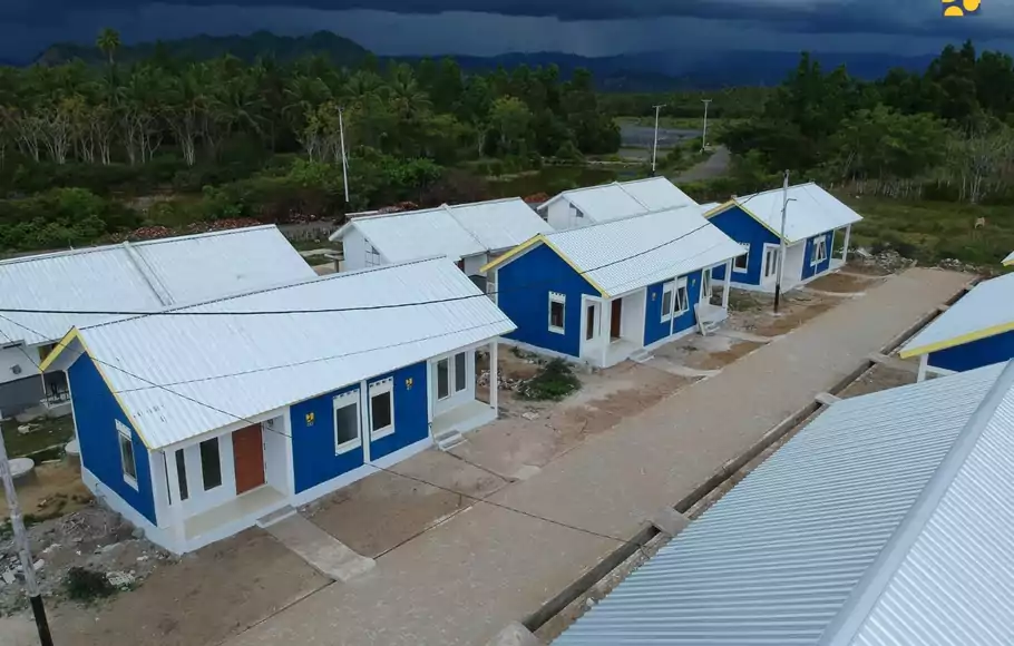 Rumah khusus (rusus) bagi masyarakat berpenghasilan rendah (MBR) di Kabupaten Pohuwato, Provinsi Gorontalo.