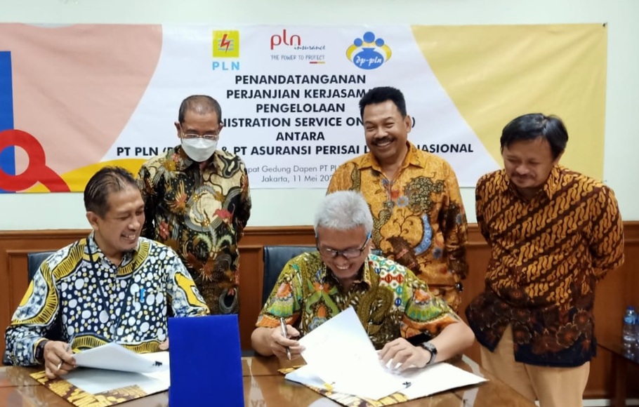 PT Asuransi Perisai Listrik Nasional dan PT PLN (Persero) telah menandatangani Perjanjian Kerjasama (PKS) Pengelolaan Administration Service Only (ASO), bertempat di Gedung Dana Pensiun PT PLN (Persero), Jakarta, Rabu, 11 Mei 2022.