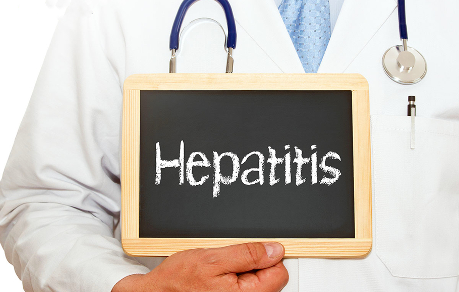 Ilustrasi hepatitis.