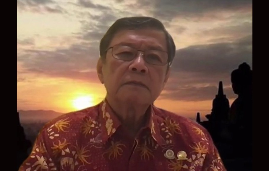 Ketua Umum Persatuan Umat Buddha Indonesia (Permabudhi) Prof Philip K Widjaja