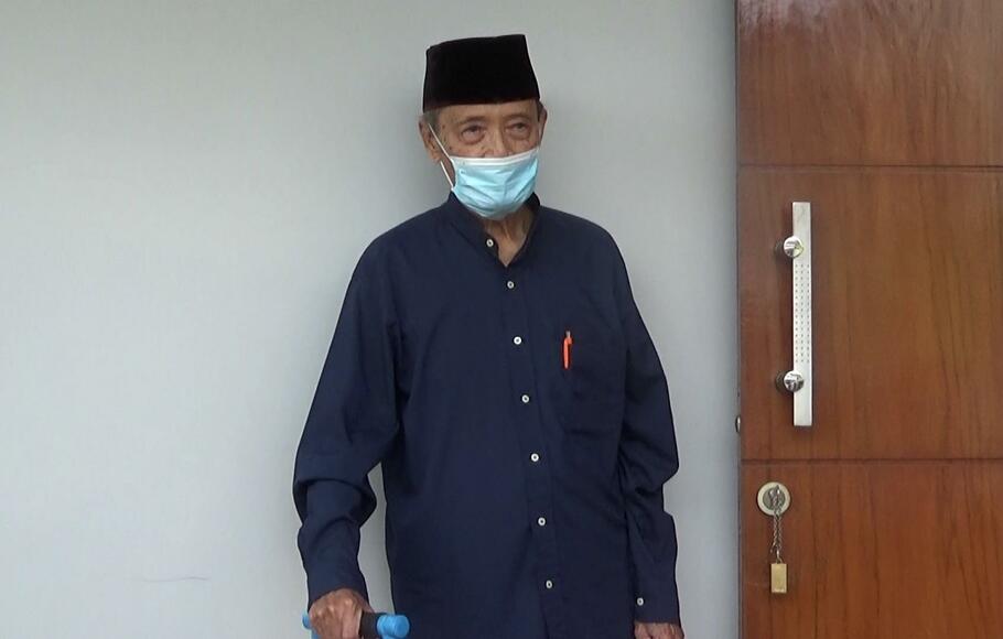 Mantan Ketua Umum PP Muhammadiyah, Ahmad Syafii Maarif atau Buya Syafii.
